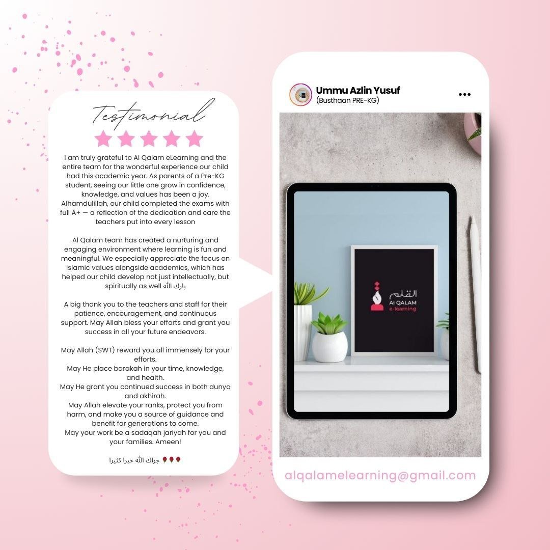 Parent Review of AL QALAM Learning